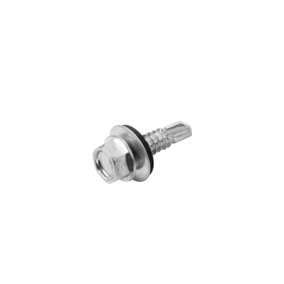 HỘP 500 CÂY VÍT LỤC GIÁC TỰ KHOAN VỚI VÒNG ĐỆM CAO SU 6.3X25MM TOLSEN 54195