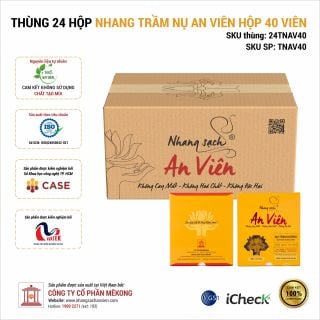 Thùng 24 hộp nhang trầm nụ