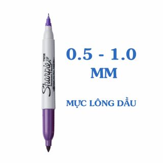 Bút lông dầu Sharpie Twin Tip Tím 1799117