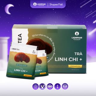 LADO TEA TRÀ LINH CHI + Ladophar Hộp 20 Túi Bao Ngoài