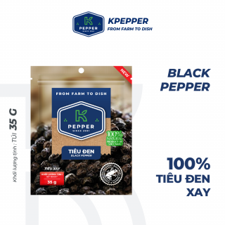 Tiêu đen xay K- Pepper, 35g