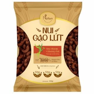 Nui Gạo Lứt Nuffam 210g