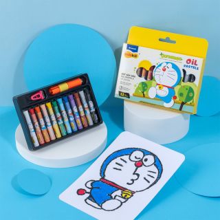 Sáp dầu 12 màu Colokit Doraemon OP-C07/DO 12 màu