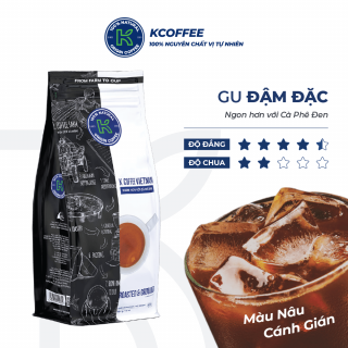 Cà phê rang xay K-Coffee VietNam Wake-up, thùng 24 gói, 454g/gói