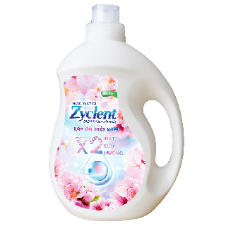 Nước giặt xả Zyclent Superior Hoa cỏ thiên nhiên 3,8kg