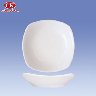 Dĩa nhỏ nước tương CK_SQ351 9,5cm lốc 10 cái