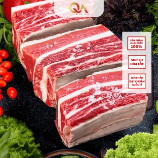 Sườn bò nhập khẩu - Úc - khay 1kg