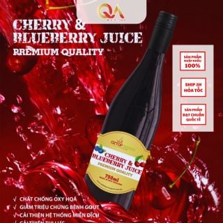 Nước ép Cherry và Việt Quất thượng hạng - Úc