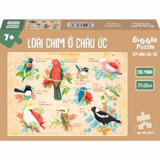 Xếp hình Puzzle 200 miếng - khoa học