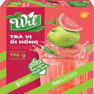 TRÀ HÒA TAN WIL VỊ ỔI HỒNG HỘP 196G