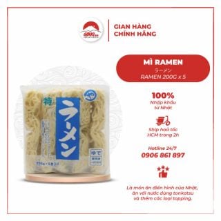 Mì ramen đông lạnh 5 vắt x 200g