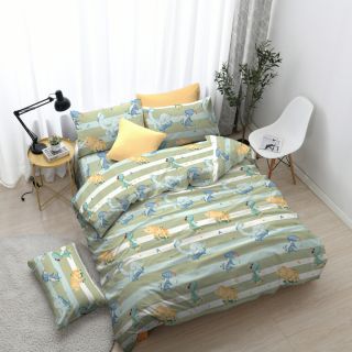 Bộ drap, áo gối  và chăn Ann Taylor Super Star 120x200+25cm