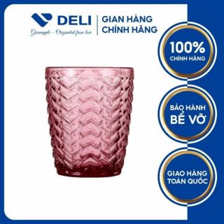 BỘ 6 LY THẤP TT DELI SEA PINK 300ML