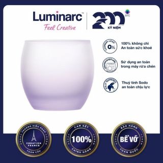 BỘ 2 LY THẤP TT LUMINARC SALTO FROST PURPLE 320ML