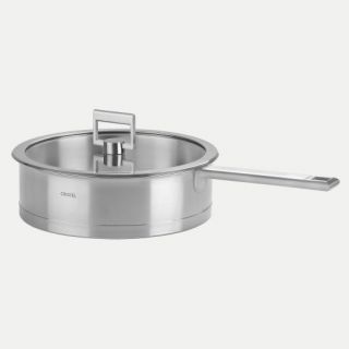 Cristel Strate Sautépan Quánh Nấu Sốt Inox Tay Cầm Cố Định Kèm Nắp