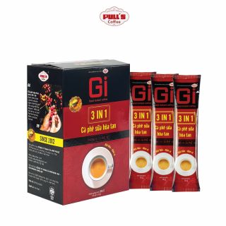 Cà Phê Hoà Tan Gi 3IN1 hộp 18 gói x 16g - Cà phê Pulls