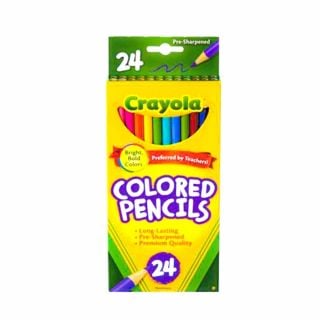 Hộp 24 cây chì màu Crayola Colored Pencils