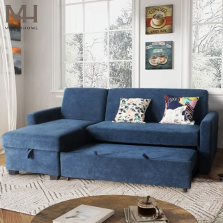 Bộ Sofa góc Norelli 2 - Solis Navy