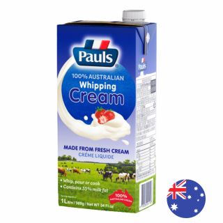 Kem sữa Whipping Cream 35% Pauls 1l, thùng 12 hộp