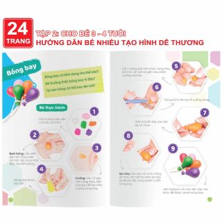 Cẩm nang tạo hình sáp nặn 3-4T2 Colokit THSN-C02 2