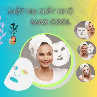 THÙNG MẶT NẠ KHÔ MAX COOL - LỐC 100 MIẾNG