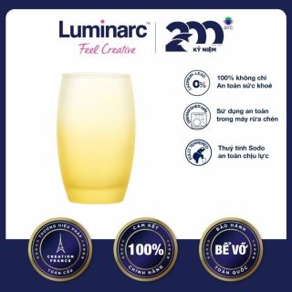 BỘ 2 LY CAO TT LUMINARC SALTO FROST YELLOW 350ML