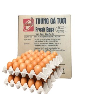 Trứng gà Happy Egg số 2, thùng 150 quả