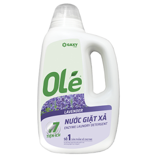 MUA 6 TẶNG 1 - Nước Giặt Xả Olé Lavender eco enzyme 2,3 lít