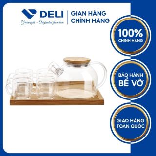 BỘ BÌNH TRÀ TT DELI 6 MÓN