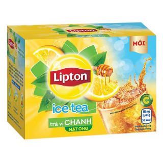 Trà Lipton Icetea chanh, hộp 16 gói, 14g