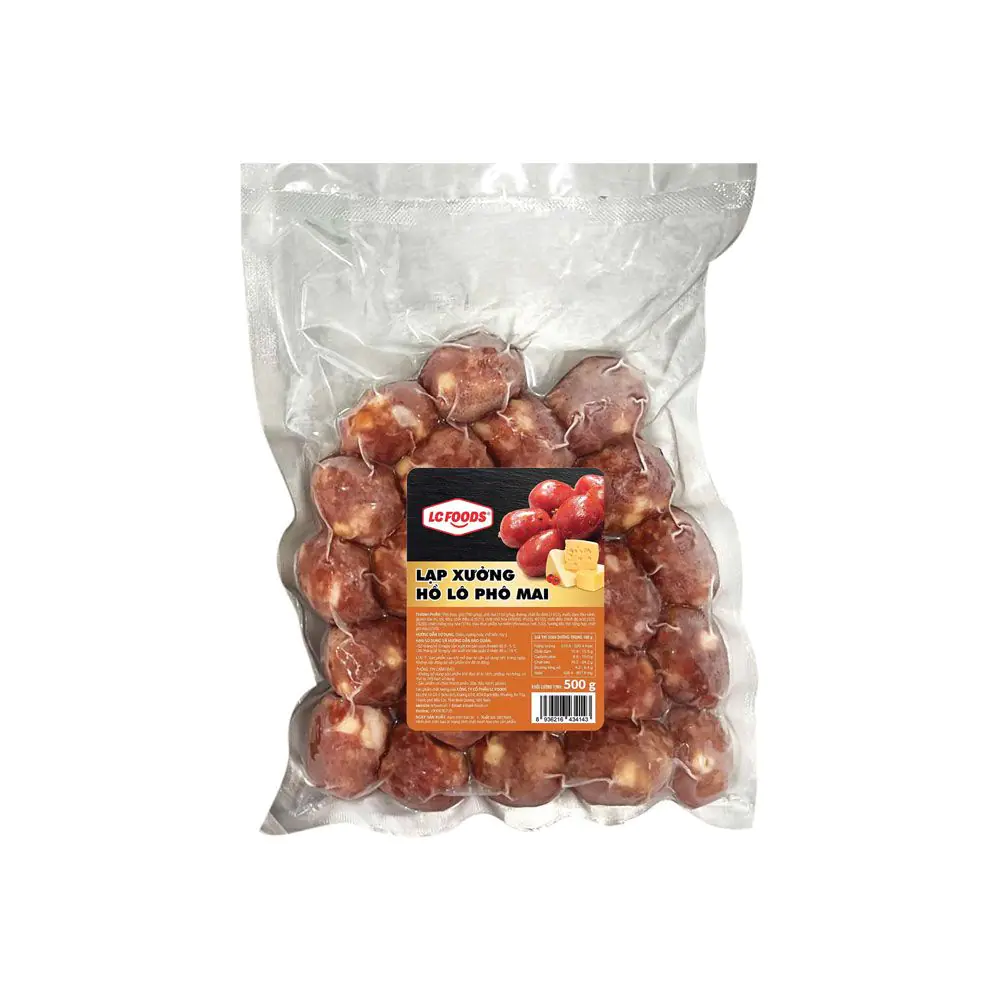 Lạp xưởng hồ lô phô mai LC, 500g