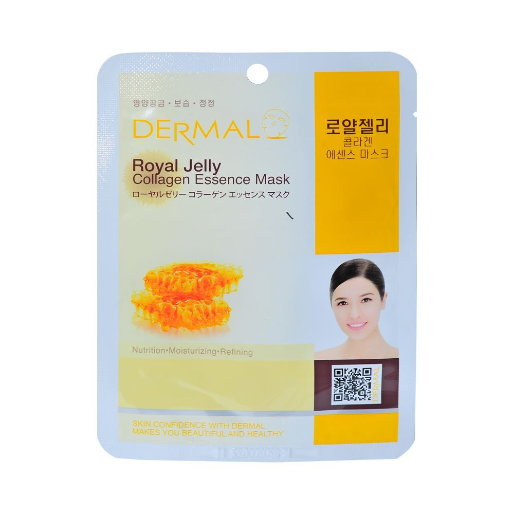 Mặt nạ giấy Dermal Collagen sữa ong chúa, 23g