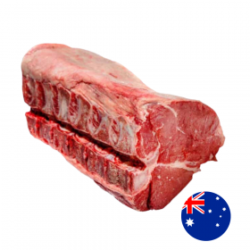 Thịt sườn bò Úc Black Angus có xương Shortloin Stanbroke mb2, 9.5kg - 10.5kg, 1,027,000vnd/kg