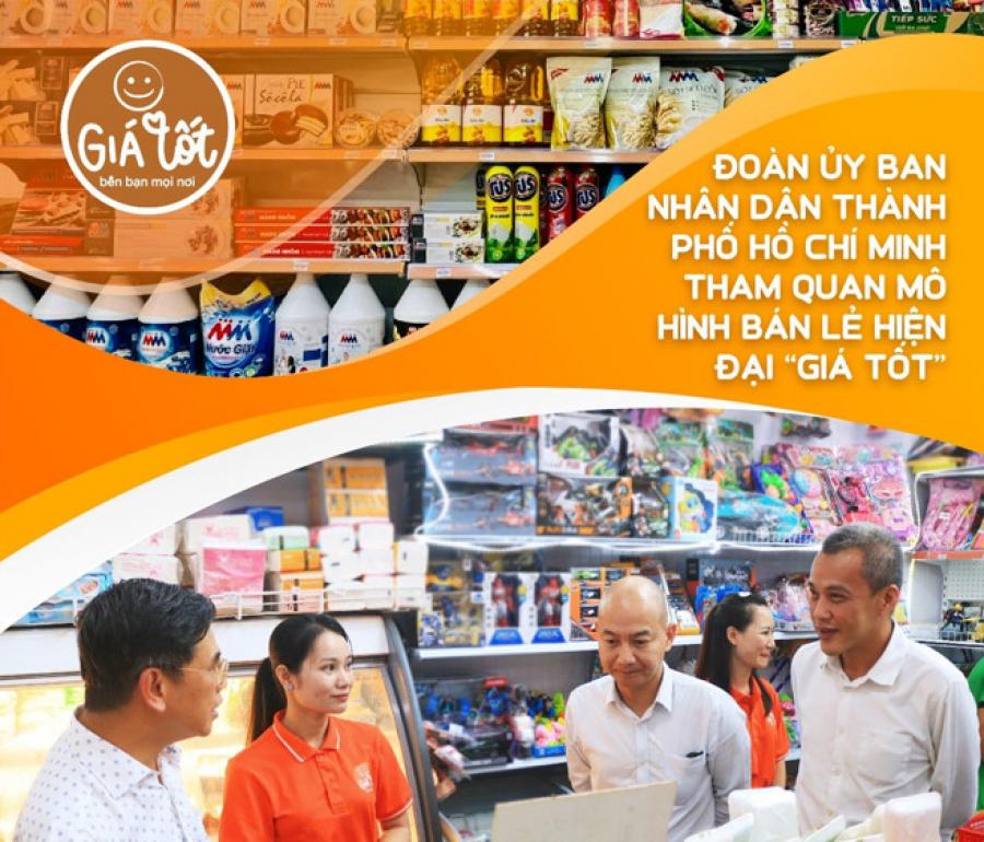 ĐOÀN ỦY BAN NHÂN DÂN THÀNH PHỐ HỒ CHÍ MINH THAM QUAN MÔ HÌNH BÁN LẺ HIỆN ĐẠI 